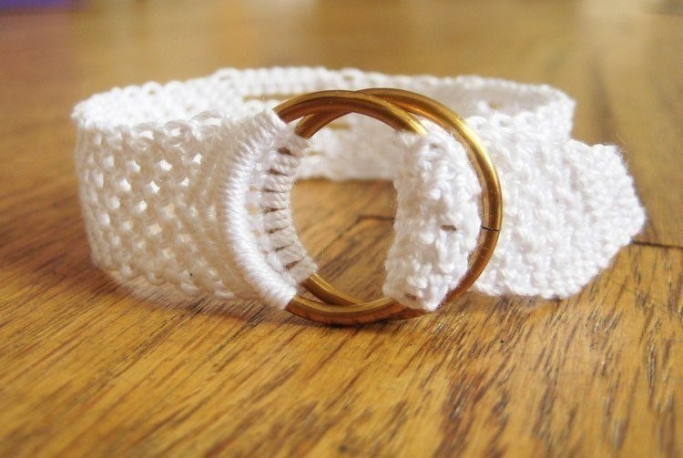 Cute and Elegant Cotton Macrame Bracelet