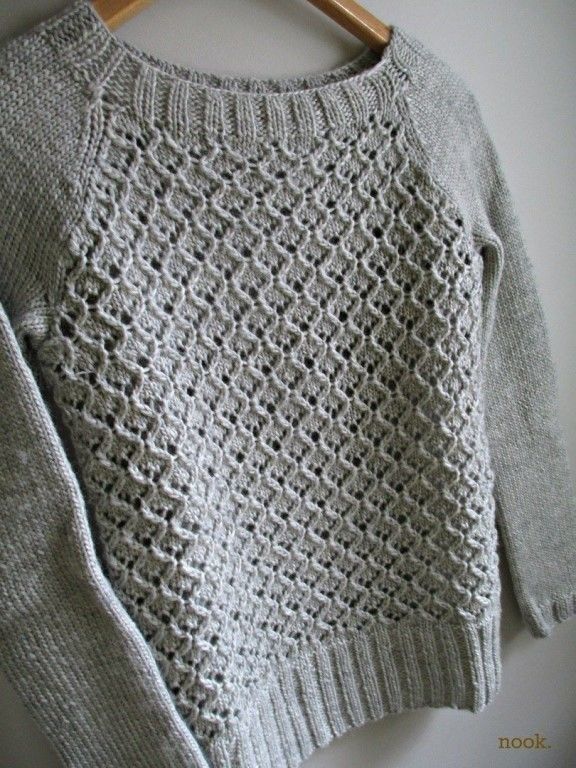 Lace Pullover Sweater Knitting