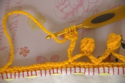 Bubbly Crochet Edging