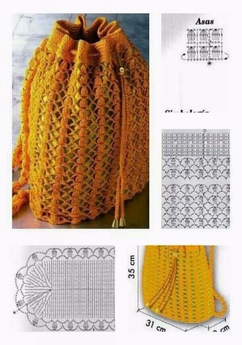 Crochet bags