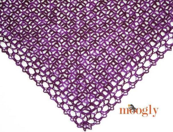 Butterfly Crochet Shawl