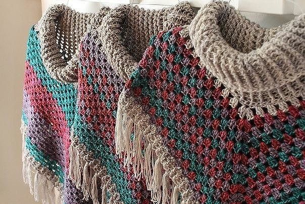 Cowl Neck Poncho pattern Cowl Neck Poncho pattern