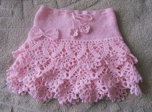 Crochet skirt with chart Crochet skirt with chart
