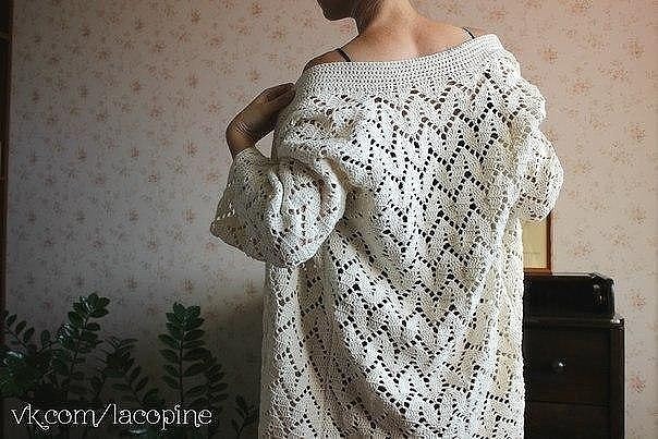 Crochet Shawl Stitch Pattern