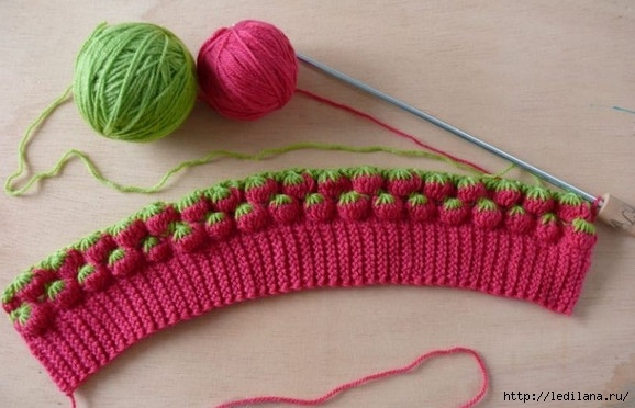 How to Crochet the Strawberry Stitch