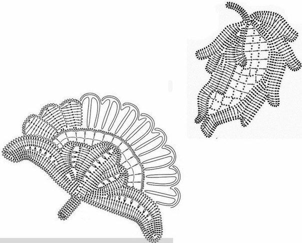Irish Crochet Leaves + Diagrams Irish Crochet Leaves + Diagrams