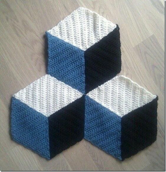 3D Illusion Blanket Crochet Patterns 3D Illusion Blanket Crochet Patterns