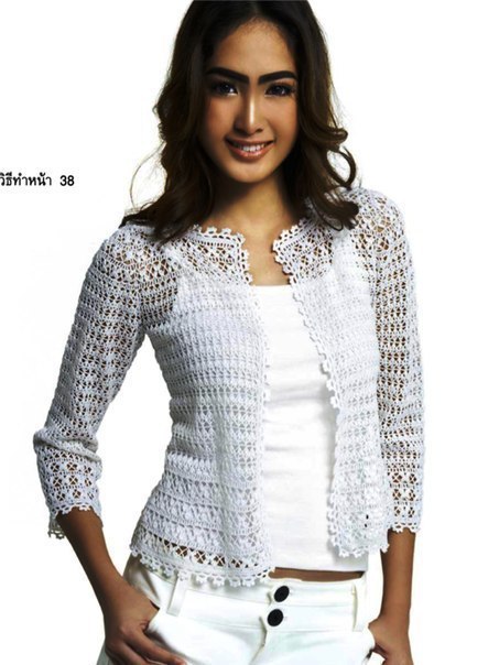 Crochet Patterns Jacket