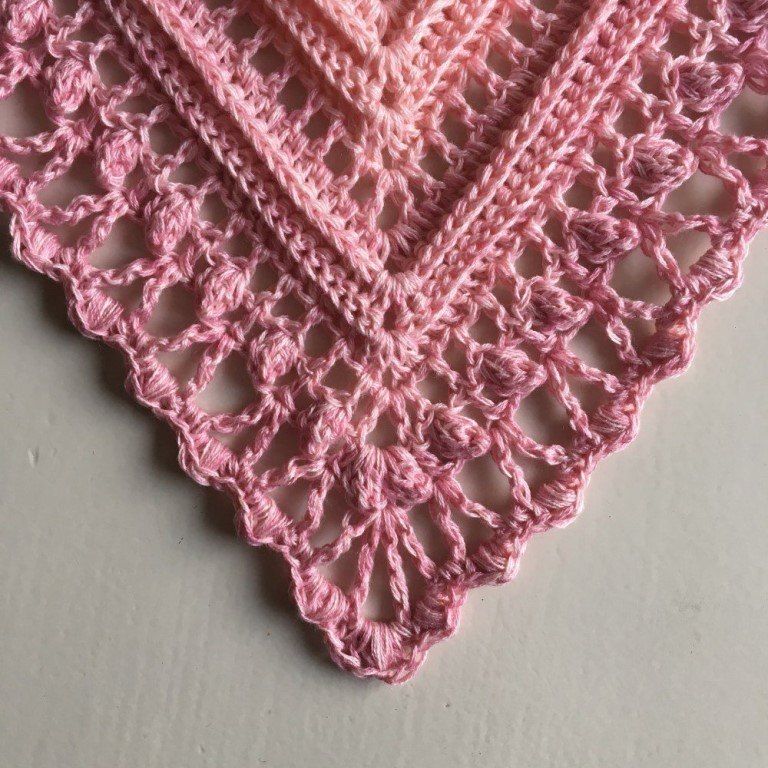 Beautifully Textured Shawl Pattern