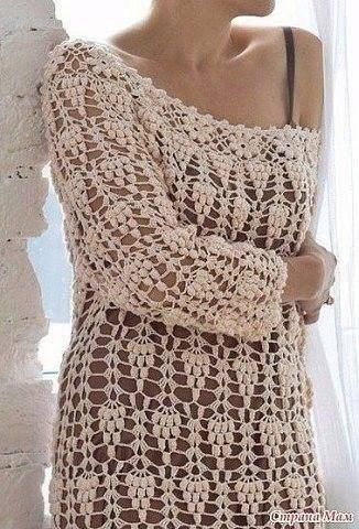 Crochet Blouse - Pattern Crochet Blouse - Pattern