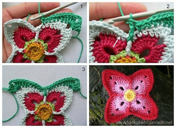 Flower Granny Square