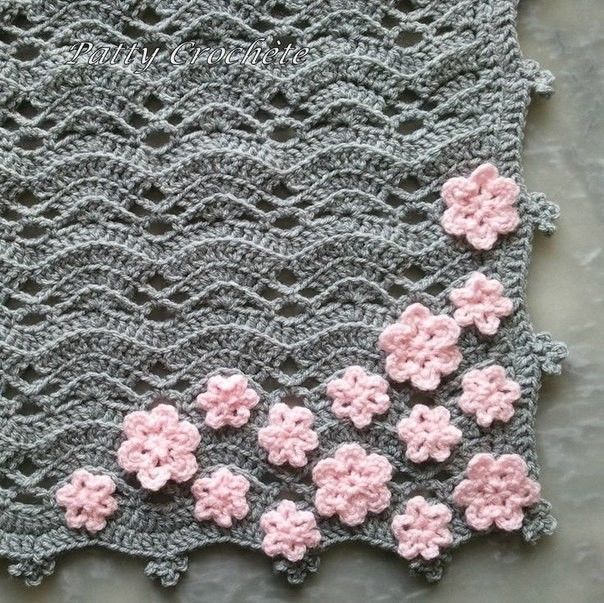 Openwork Ripple Crochet Stitch
