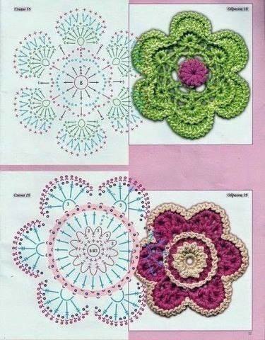 Irish Crochet Motives