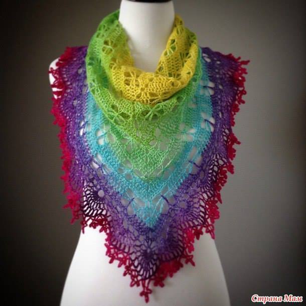 Butterfly Crochet Shawl