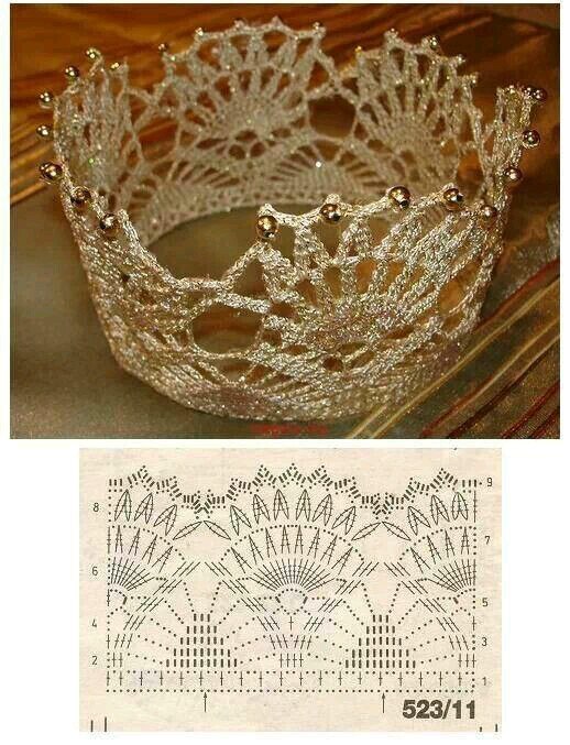 Crochet Crown for Girl