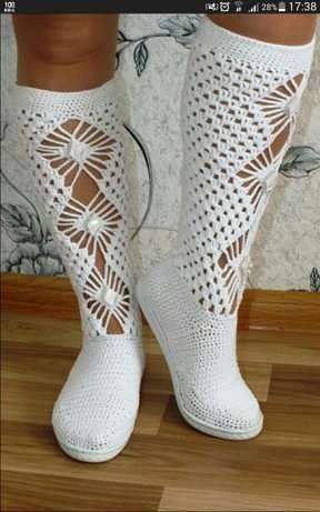 Crochet Knit Footwear Crochet Knit Footwear
