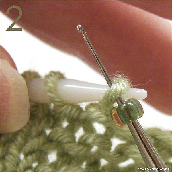 How to Knit with Beads