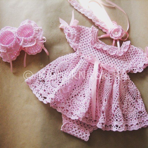 Crochet Baby Dress