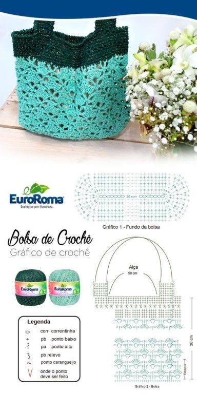 Crochet bags