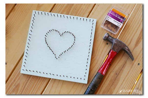 How to make easy string art for beginners