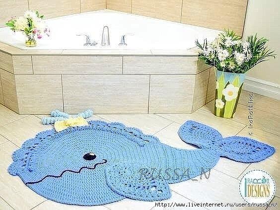 Joyce and Justin Whale Rug