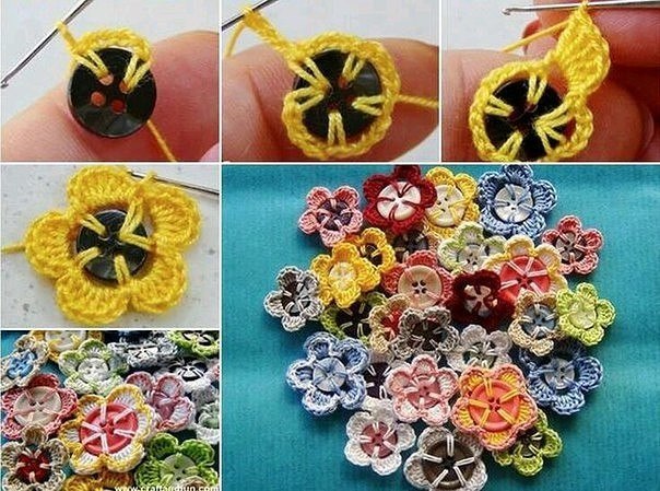 Crochet Buttons