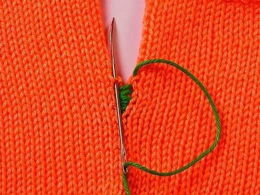 How to sew a knit side sewing product. Knitting stitches