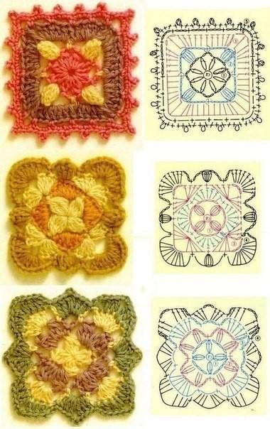 Crochet Granny Squares Patterns