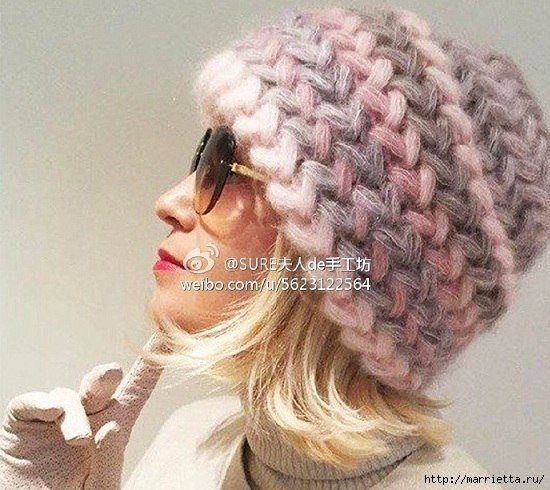 Braided Crochet Hat Braided Crochet Hat