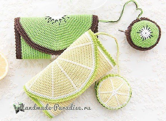 Crochet fruit Bags