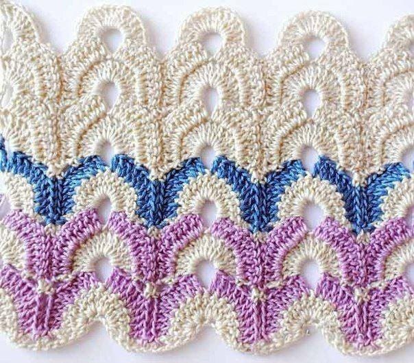 Learn A New Stitch: Multicolor Crochet Stitch