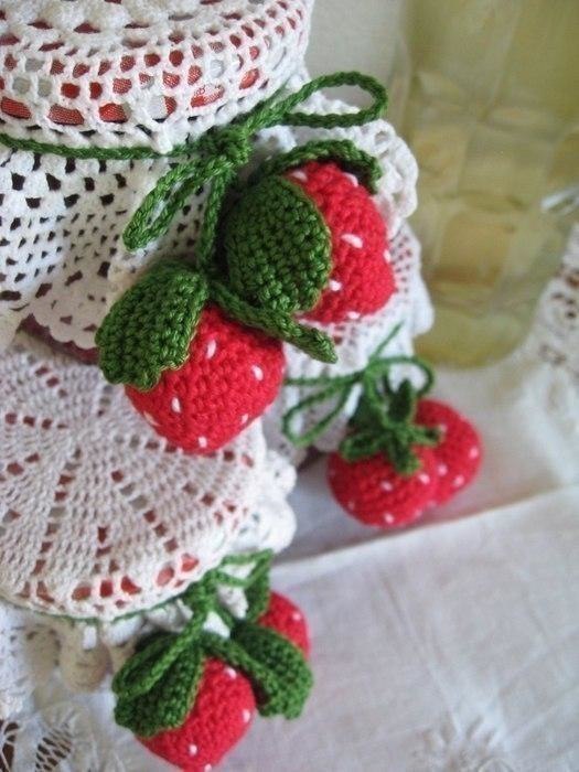 Crochet Strawberry