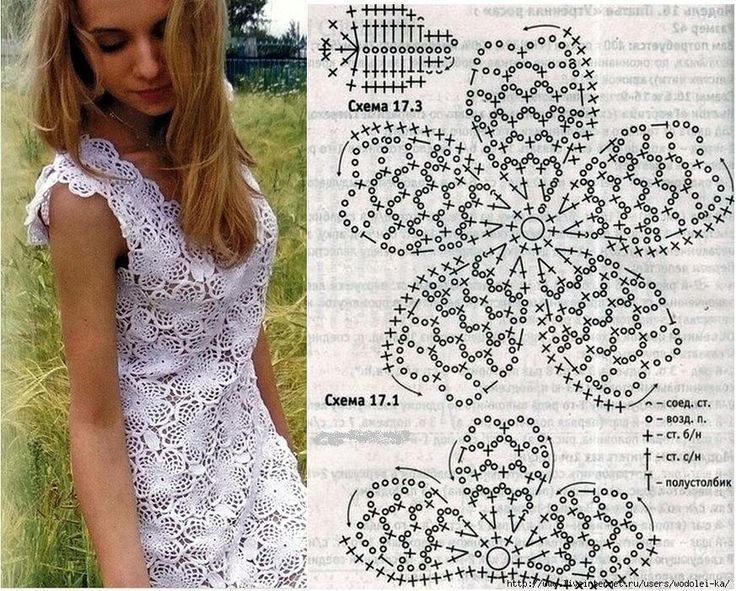 Crochet Women Dress