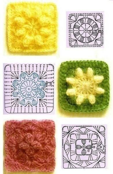 Crochet Granny Squares Patterns