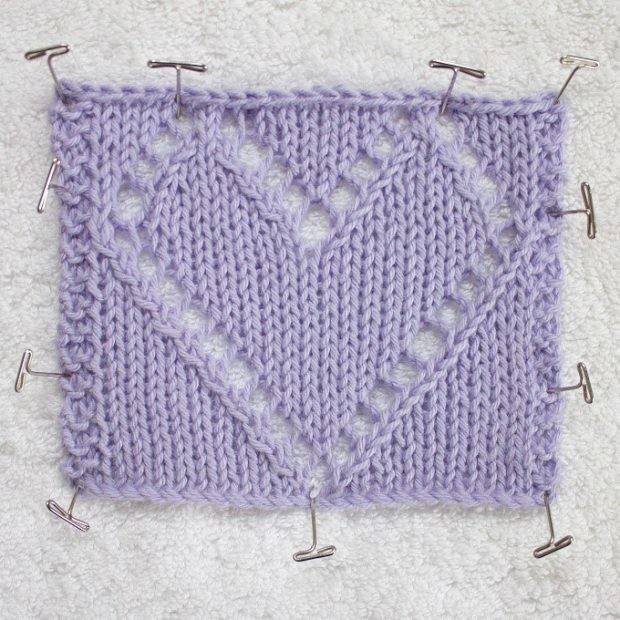 Cotton Heart Blanket Squares