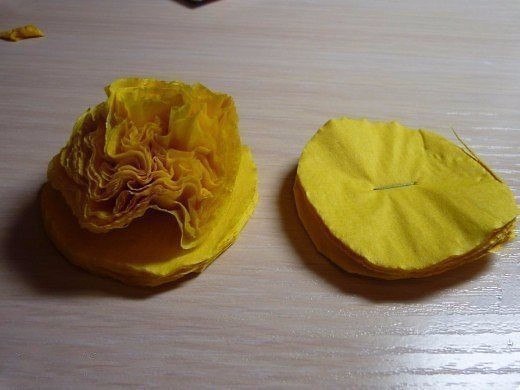 How to Make a flower out of Paper Napkin