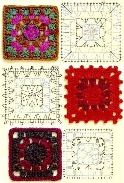 Crochet Granny Squares Patterns