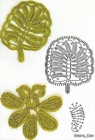 Crochet Leaf Patterns