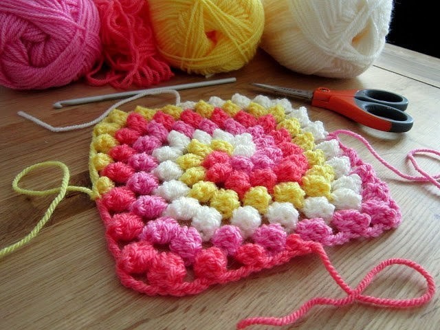 Granny Bobble Spiral