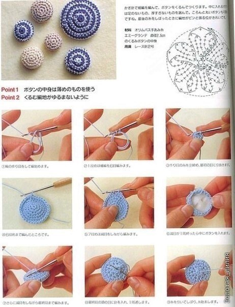 Crochet Buttons