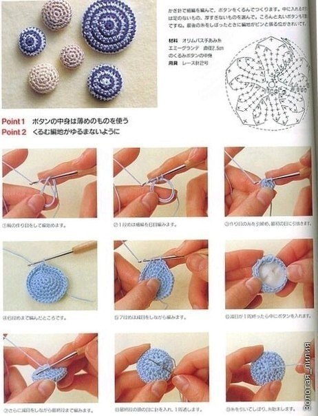 Crochet Buttons