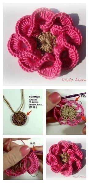 Crochet Easy Flower