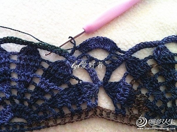 Crochet Shawl Diagram