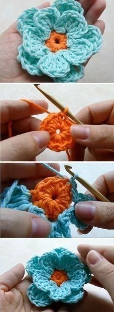 Crochet Easy Flower