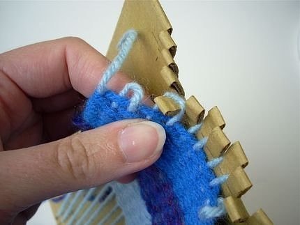 How to Weave on a Cardboard Loom