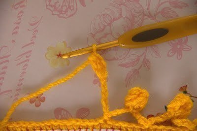 Bubbly Crochet Edging