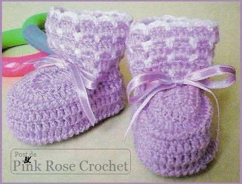 Patterns For Crochet Baby Shoes