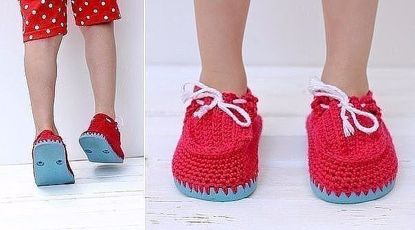 How to Crochet Boots with Flip Flops