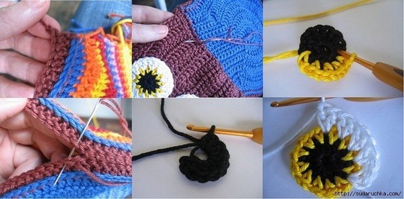 Crochet Owl Bag Purse Crochet Owl Bag Purse