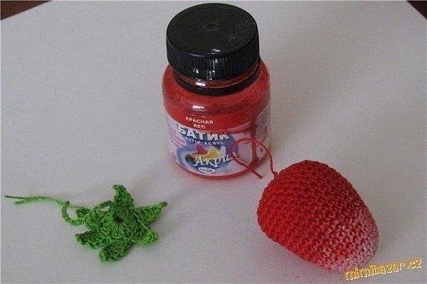 Crochet Strawberry